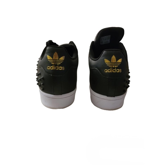 Adidas Core black Studded Superstar almost New - Picture 3 of 6
